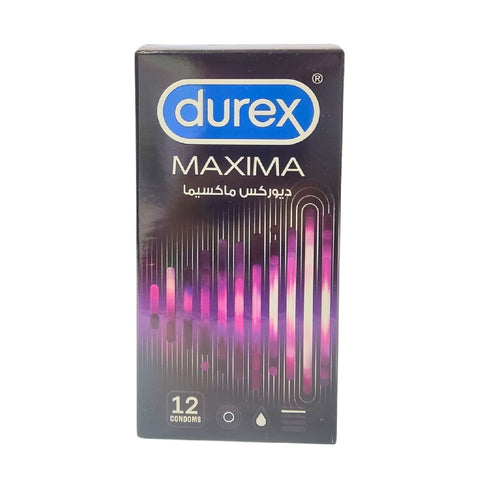 Durex Maxima Condoms-Extra Security and Comfort-Pack Of 12