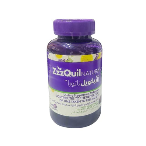 ZzzQuil PURE Zzzs Melatonin dietary supplement 60 pieces