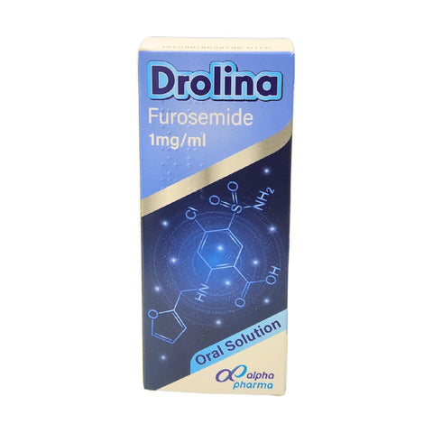 DROLINA FUROSEMIDE SYRUP 1MG/1ML 150ML
