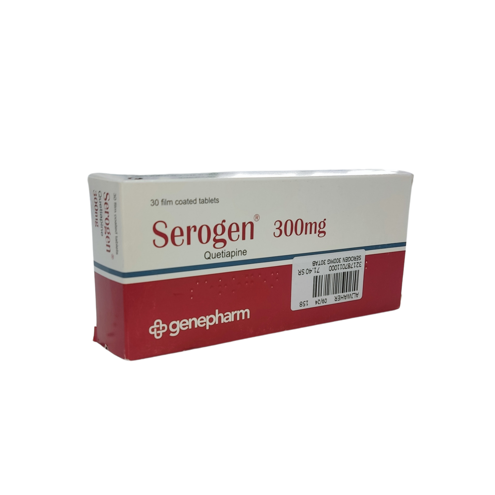 Serogen 300 Mg 30 Tab – Al-Jawaher Al Motamyza Pharmacies