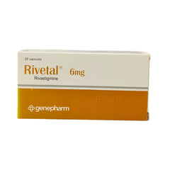 Rivetal for nerve health 6 mg 28 tablets