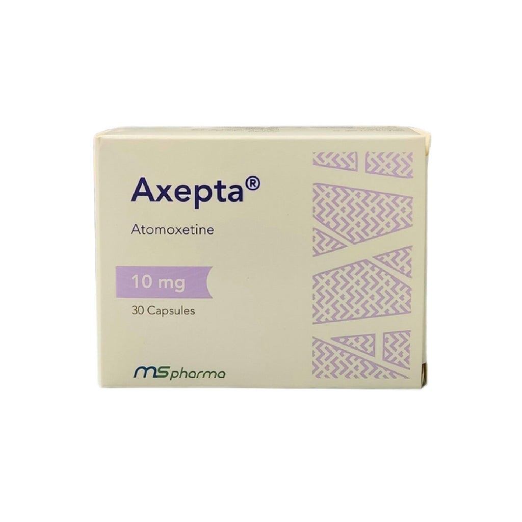 Axepta ADHD Control Capsules 10mg 30 Capsules