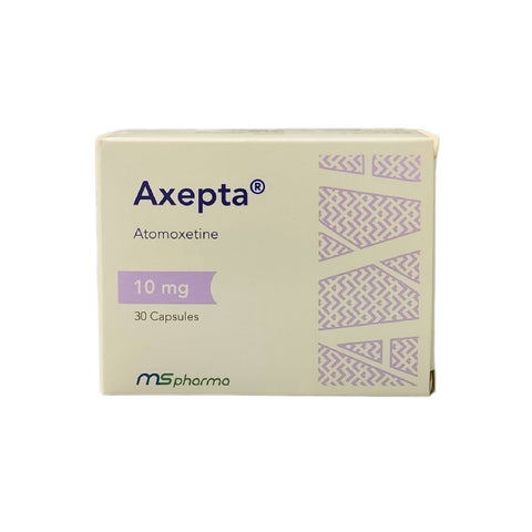 Axepta ADHD Control Capsules 10mg 30 Capsules