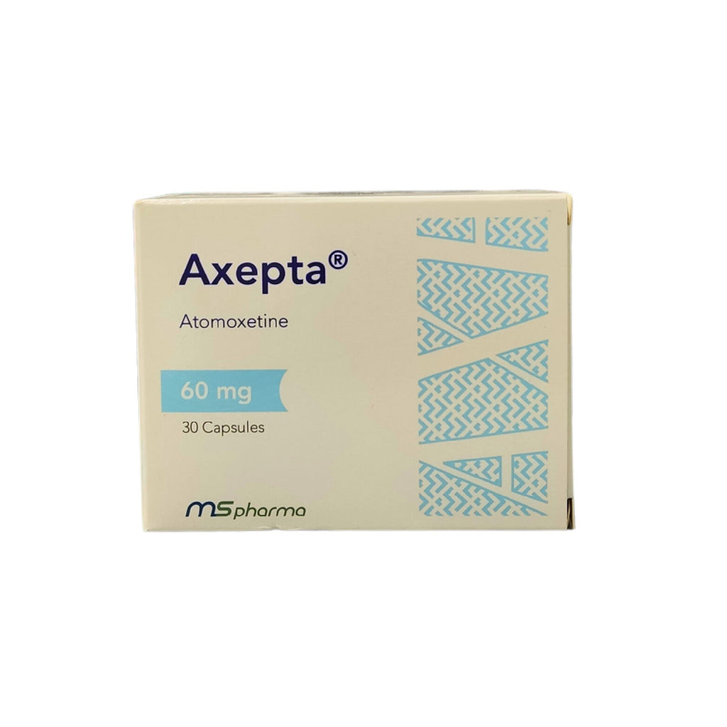 Axepta 60mg ADHD Support Capsules 30 Capsules
