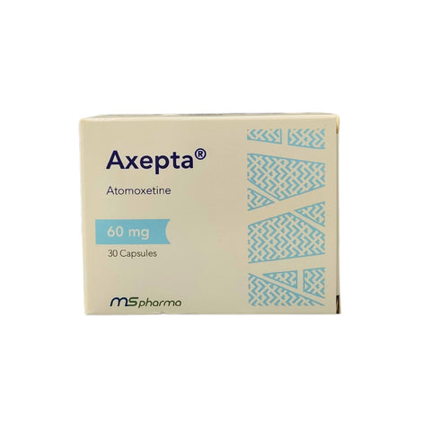 Axepta 60mg ADHD Support Capsules 30 Capsules