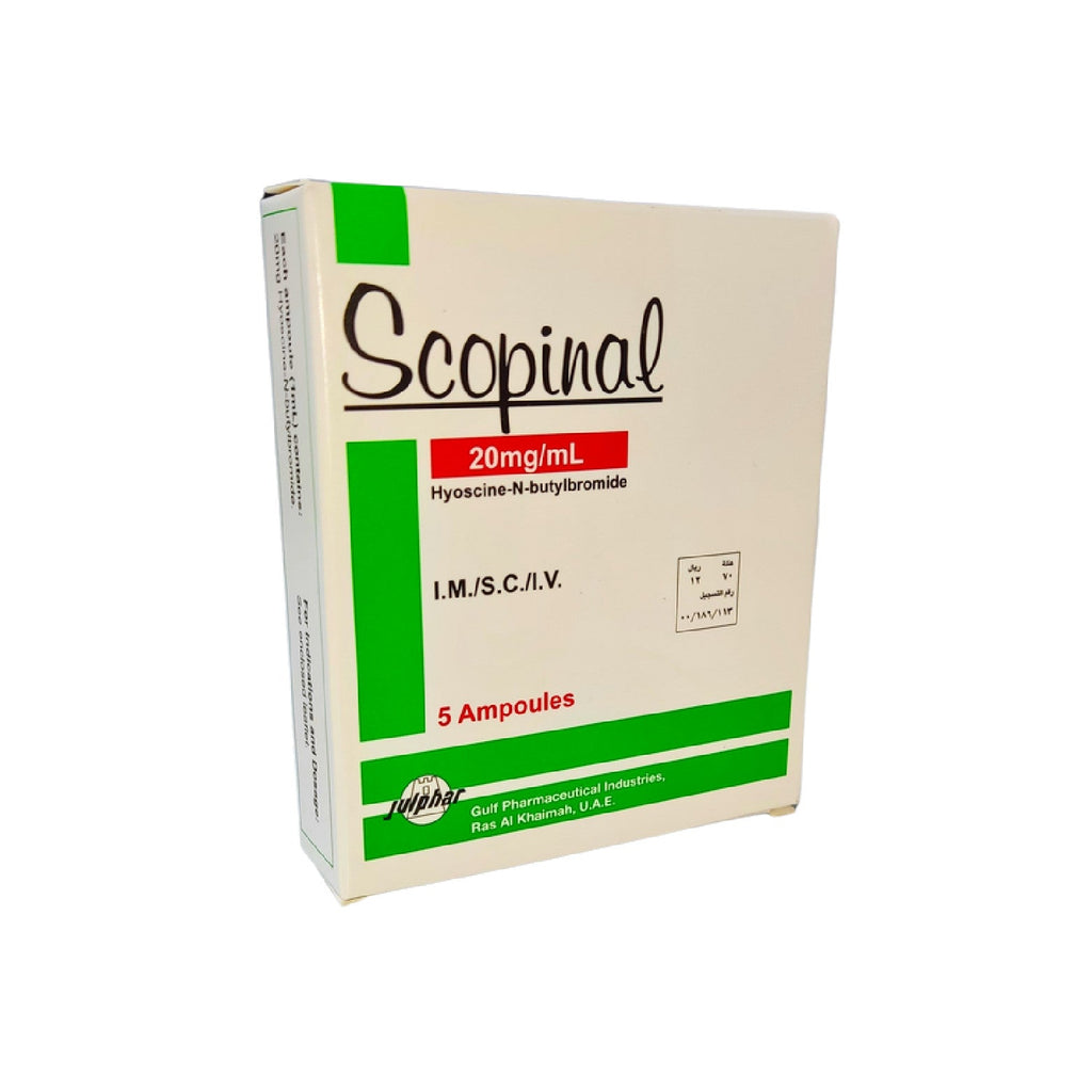 Scopinal 20 Mg/Ml 5 Amp