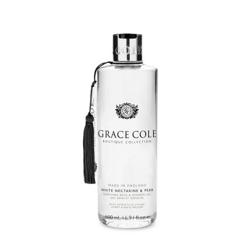 White Nectarine &Pear Shower Gel 500Ml Grace Cole