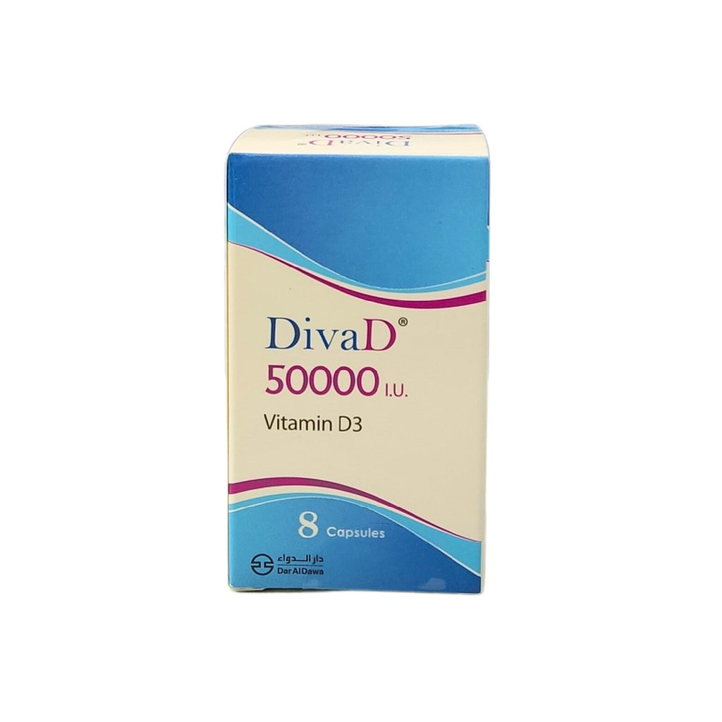 Diva D Vitamin D3 50000IU Capsules