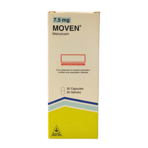 Moven 7.5MG capsule for pain relief 30 Caps