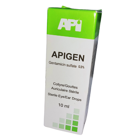 Apigen, Eye & Ear Drops For Bacterial Infections - 10 Ml