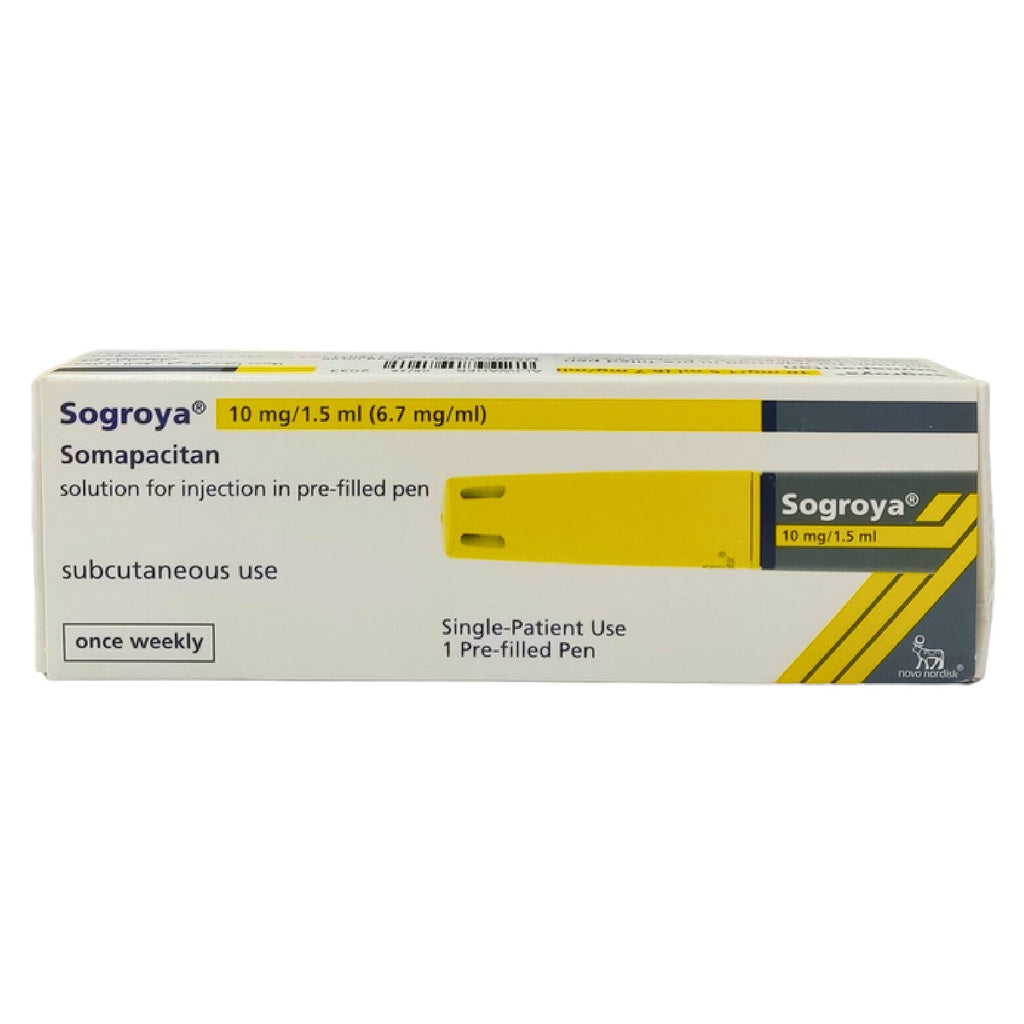 Sogroya Growth Hormone Injection Pen 10mg - 1.5ml