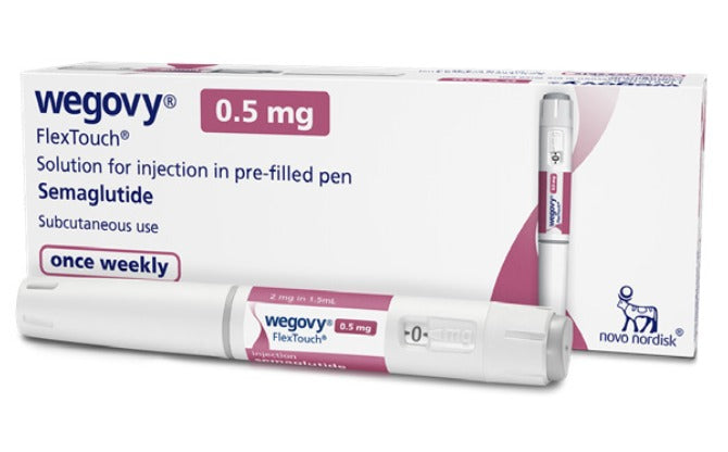 Wegovy– Weight Loss Pen Step 2 0.5 mg