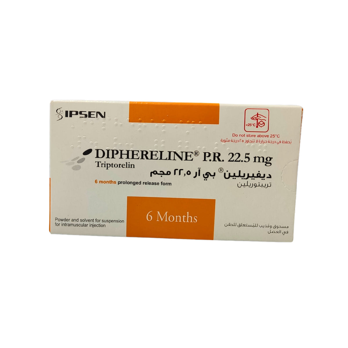 Diphereline P.R. 22.5 Mg 1Vial 6 Months