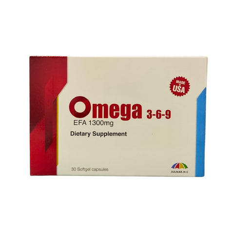 Galnar Omega 3-6-9 Heart and Brain Support 30 Capsules