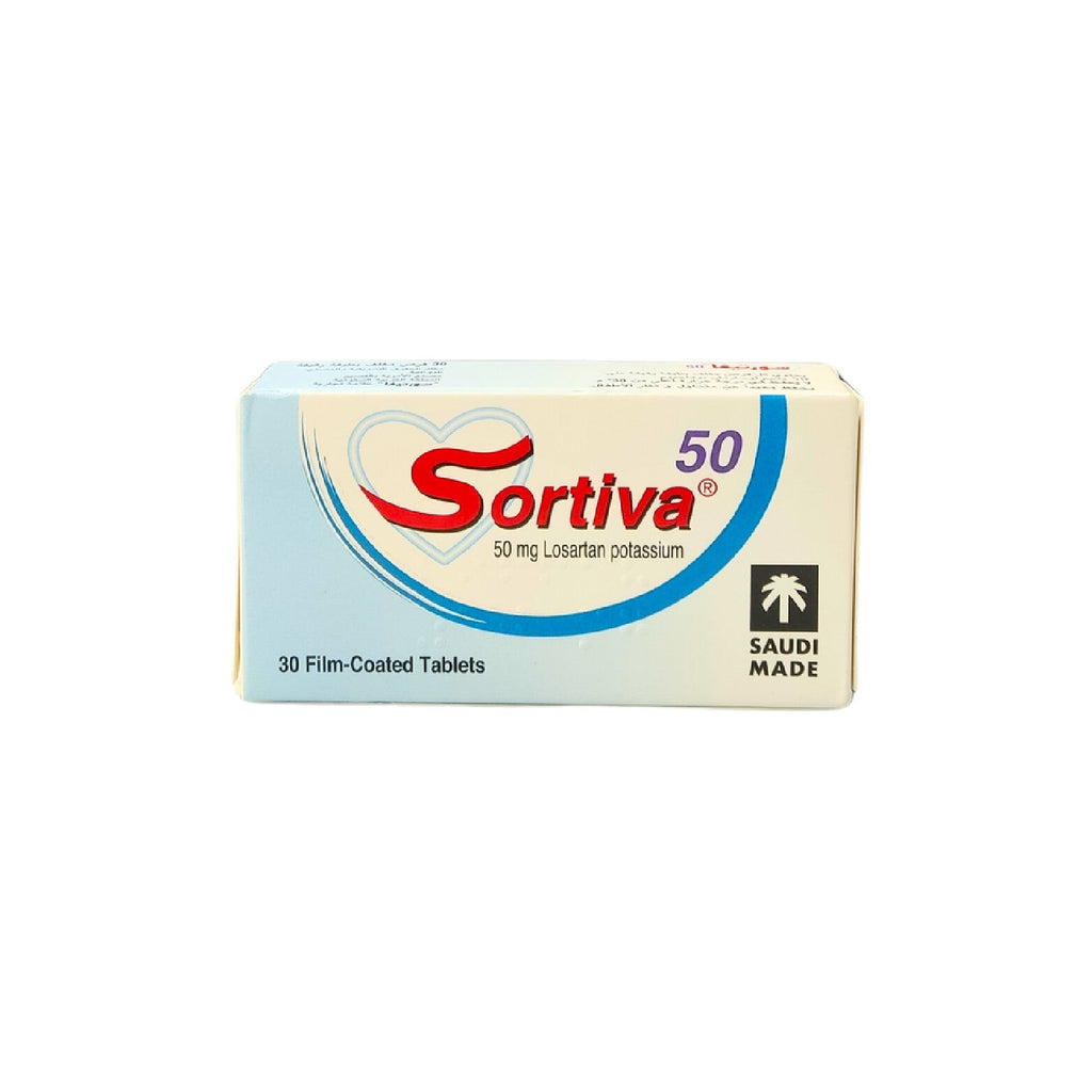 Sortiva 50Mg-30 Tablets For Hypertension Treatment