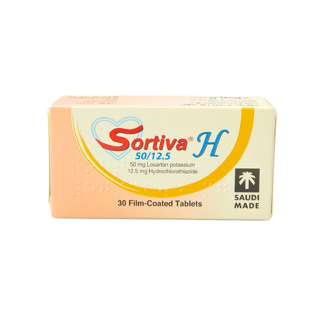 Sortiva H 50/12.5Mg-30 Tablets For Hypertension Treatment
