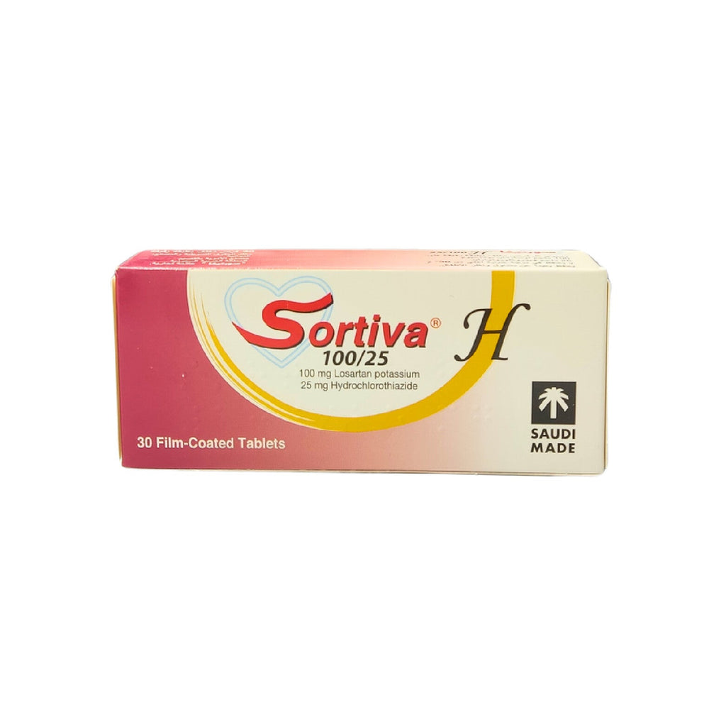 Sortiva H 100/25Mg-30 Tablets For Hypertension Treatment