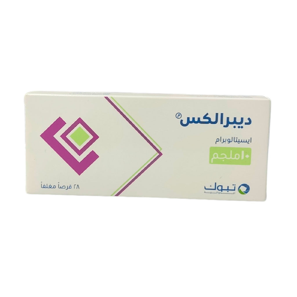 Depralex 10Mg Tablets-For Depression and Anxiety-Pack Of 28