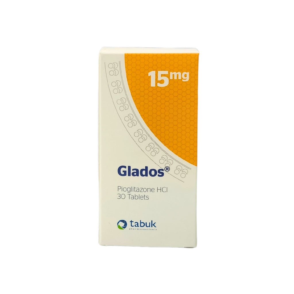 Glados 15MG tablet for heart and blood pressure 30 Tabs
