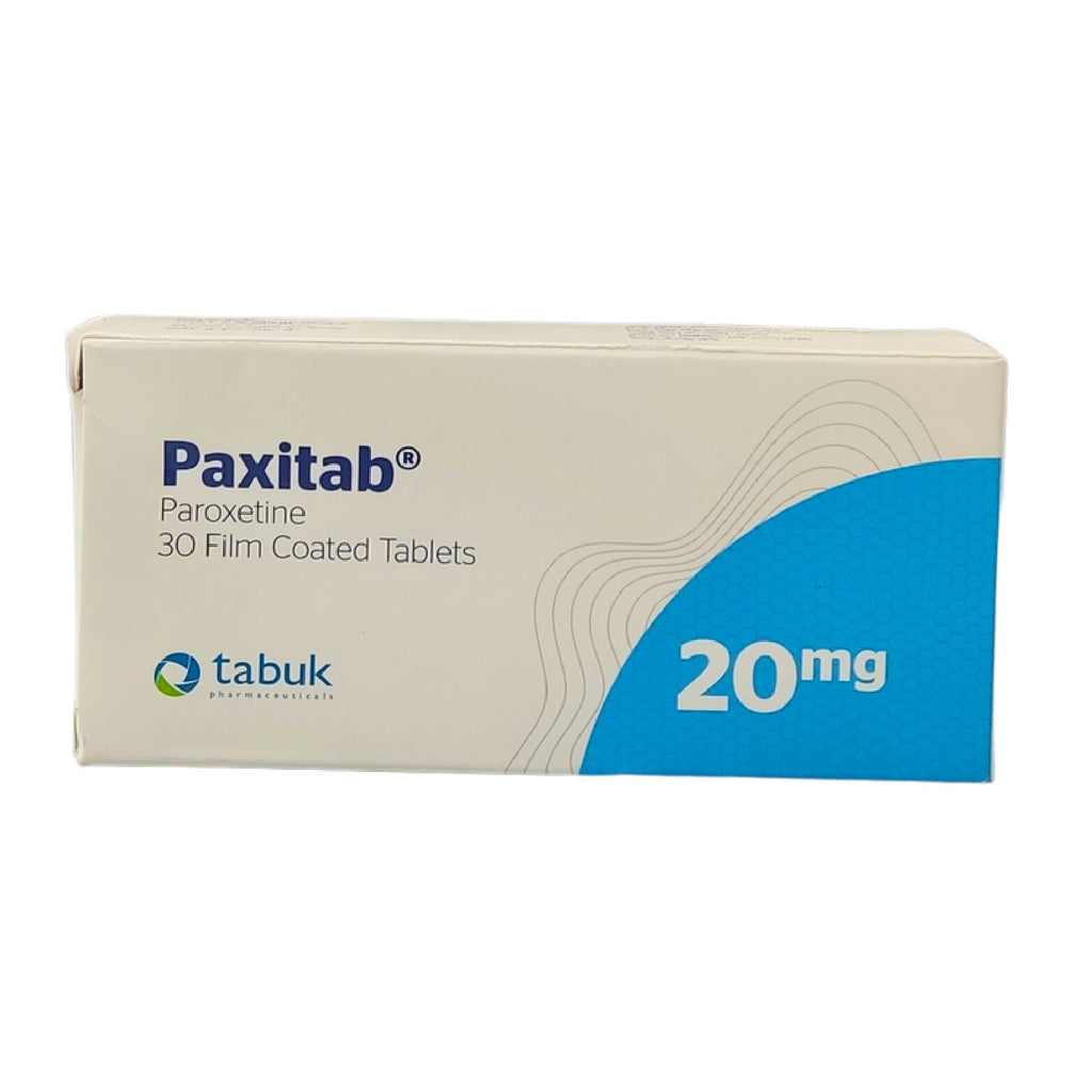 Paxitab antidepressant 20 mg 30 tablets