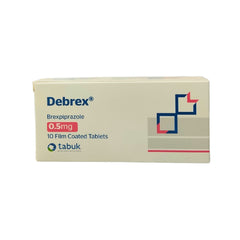 Debrex Brexpiprazole 0.5mg Tablets