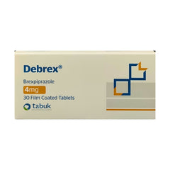 Debrex Brexpiprazole 4mg Tablets