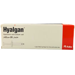 Hyalgan 20MG/2ML joint support 1 Syringe