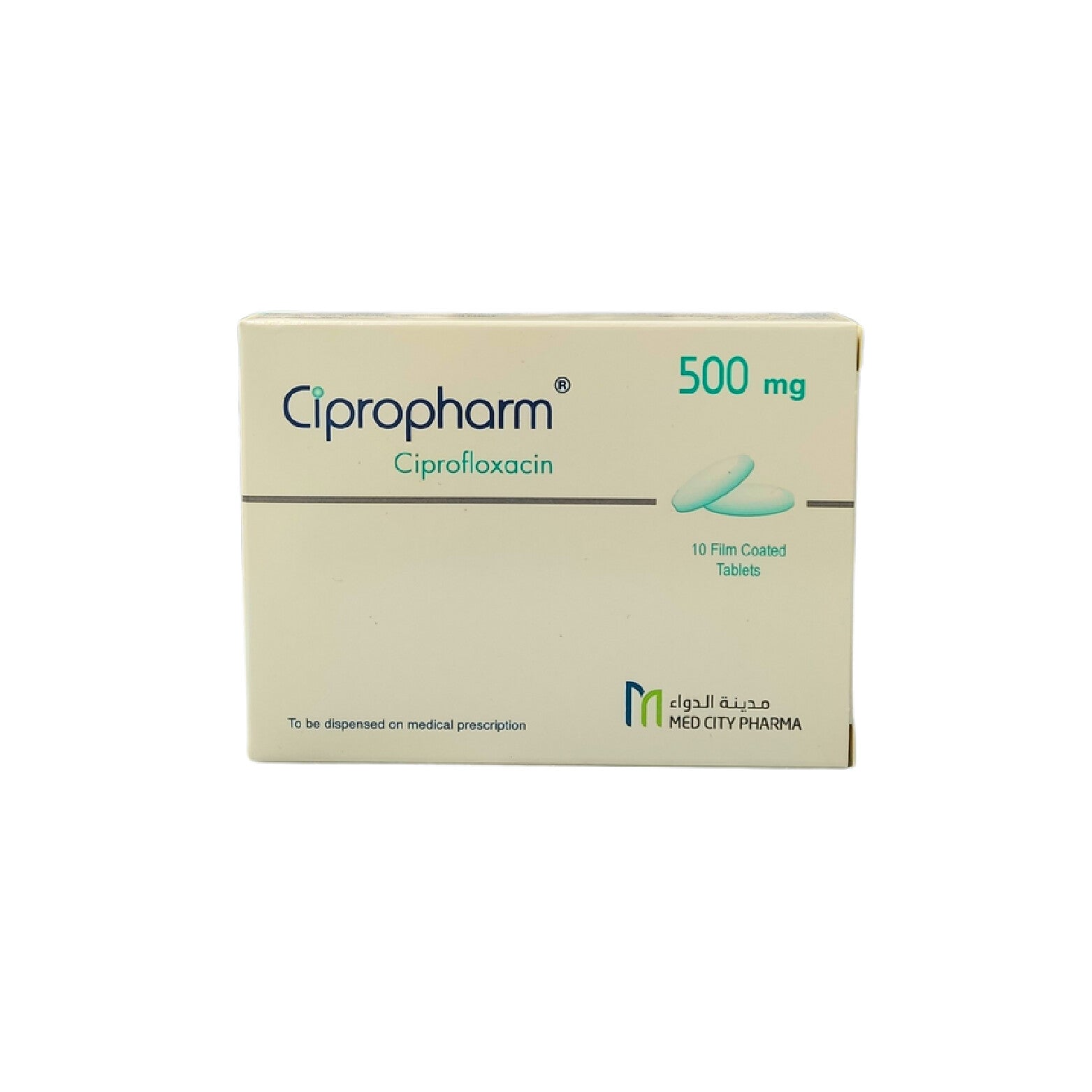 Cipropharm 500Mg Ciprofloxacin Broad-Spectrum Antibiotic-Tablets