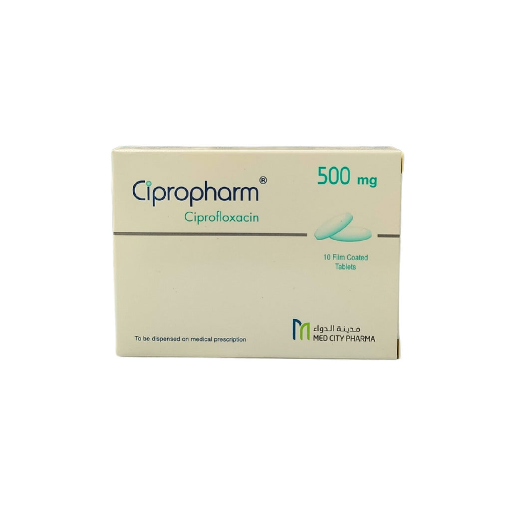 Cipropharm 500Mg Ciprofloxacin Broad-Spectrum Antibiotic-Tablets