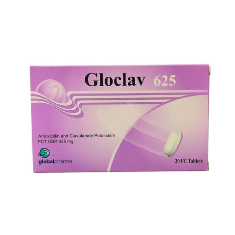 Gloclav 625MG tablet for infections 20 Tabs
