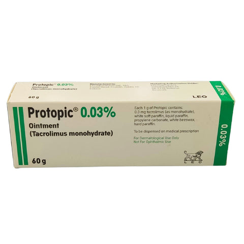 Protopic cream for itching 0.03% 60 g