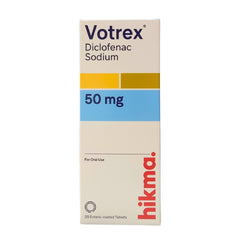 Votrex 50MG tablet pain relief 20 Tabs