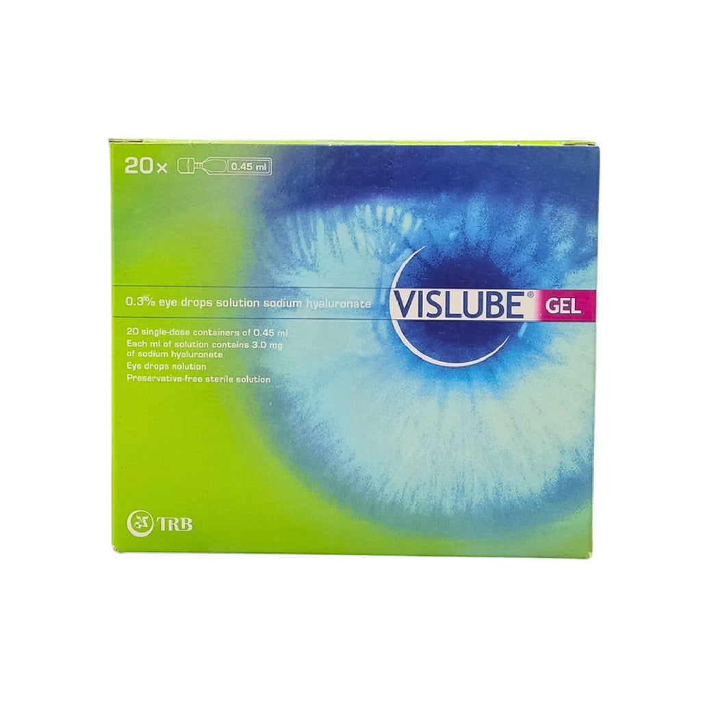 Vezlub Lubricating Eye Gel 0.3% 20 Doses 0.45ml
