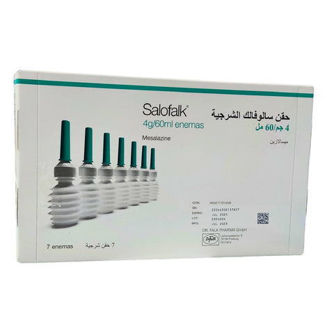 Salofalk 4G\60Ml Enemas