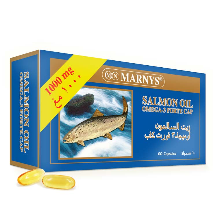 Marnys Salmon Oil 1000Mg 60Caps