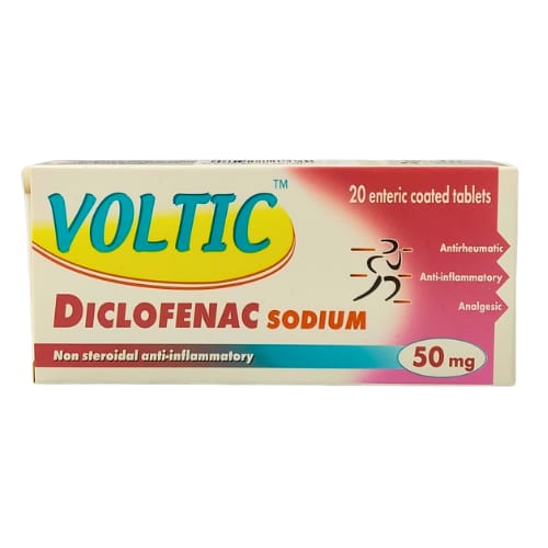 Voltic 50 Mg 20 Tablets