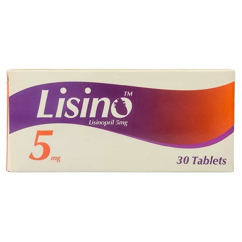 Lisino 5MG Heart Care 30 Tabs