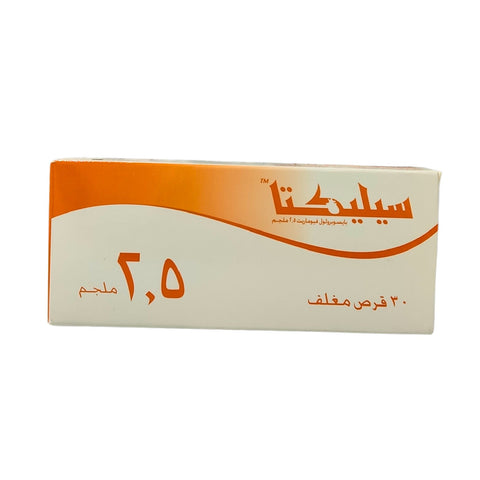 Selecta Blood Pressure Tablets 2.5mg 30 Tablets