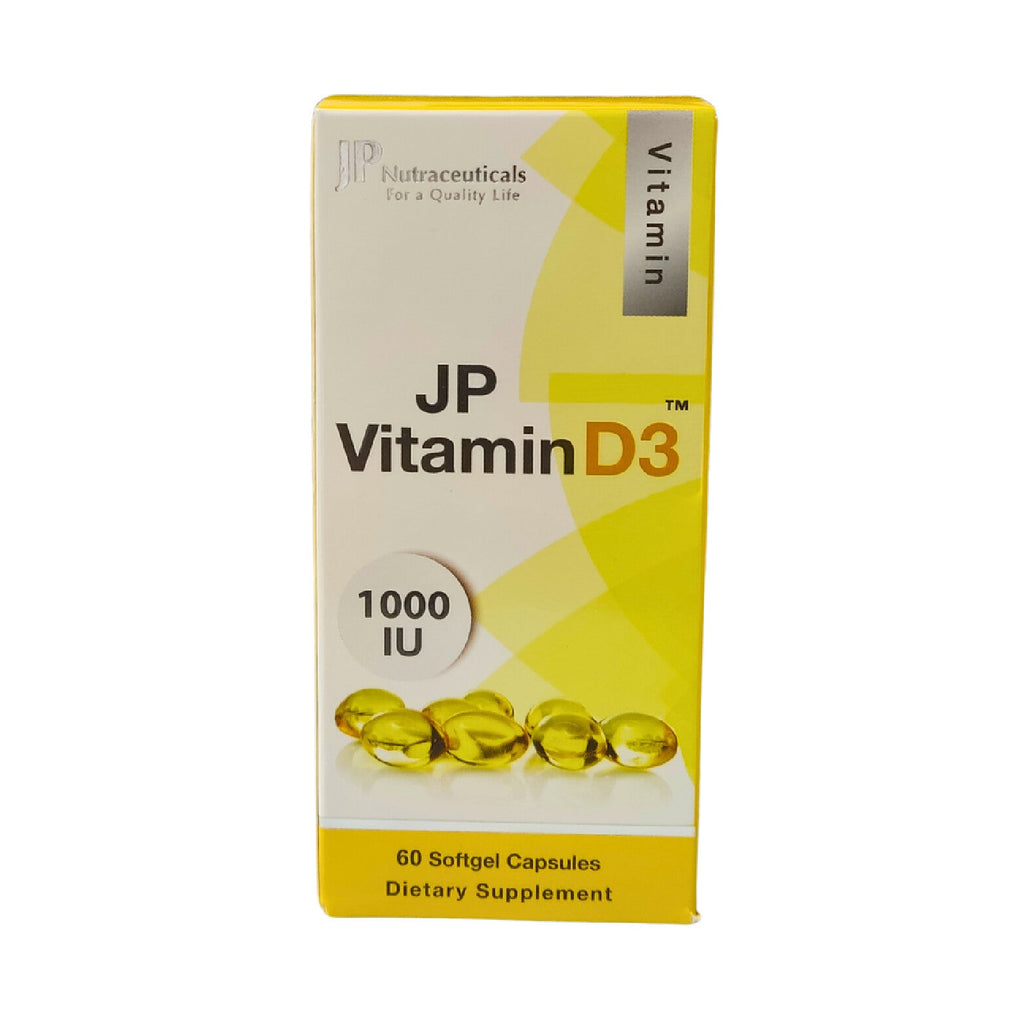JP Vitamin D3 Bone and Immunity Support 1000IU 60 Tablets