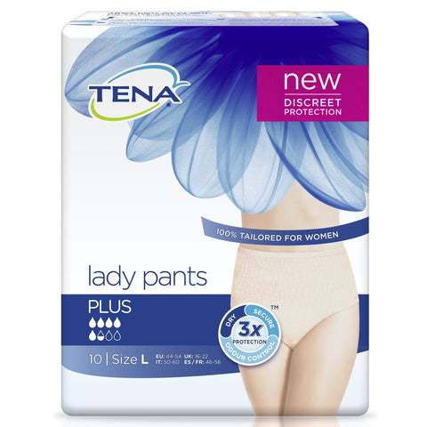 Lady Pants Plus Large 10Pcs Tena