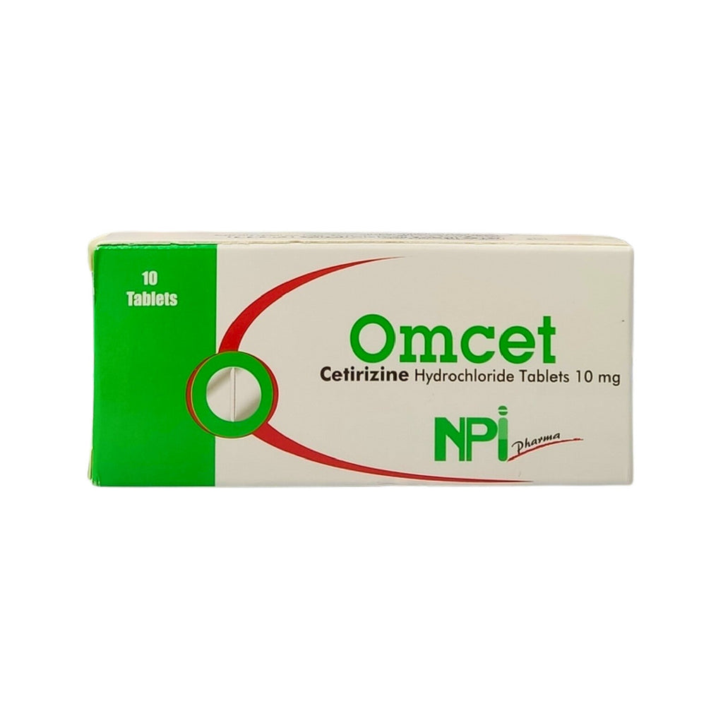 Omsit Antihistamine Tablets 10mg 10 Tablets