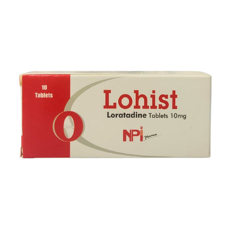 Lohist 10MG Antihistamine 10 Tabs