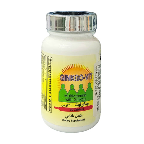 Ginkgo-Vit 30 Tabs memory support