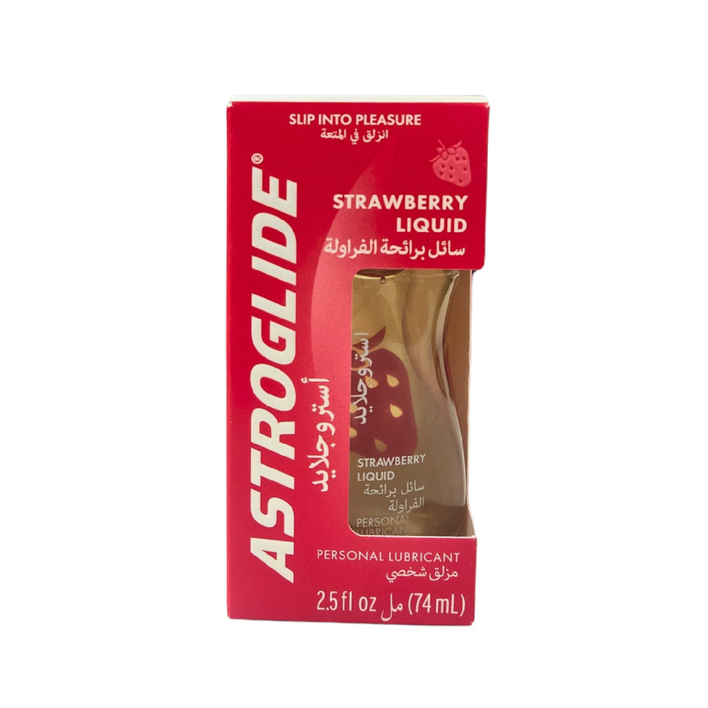 Astroglide Liquid Lubricant Strawberry Flavor 73.9ML