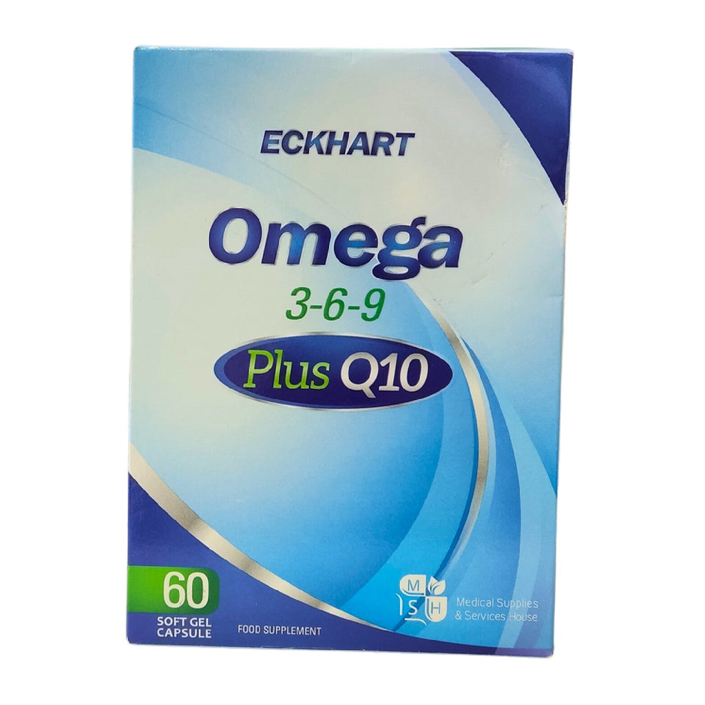 Ekhart Omega and CoQ10 Heart Support 60 Capsules
