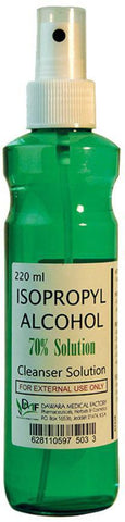 Isopropyl Alcohol Spray 70%220Ml Dawara