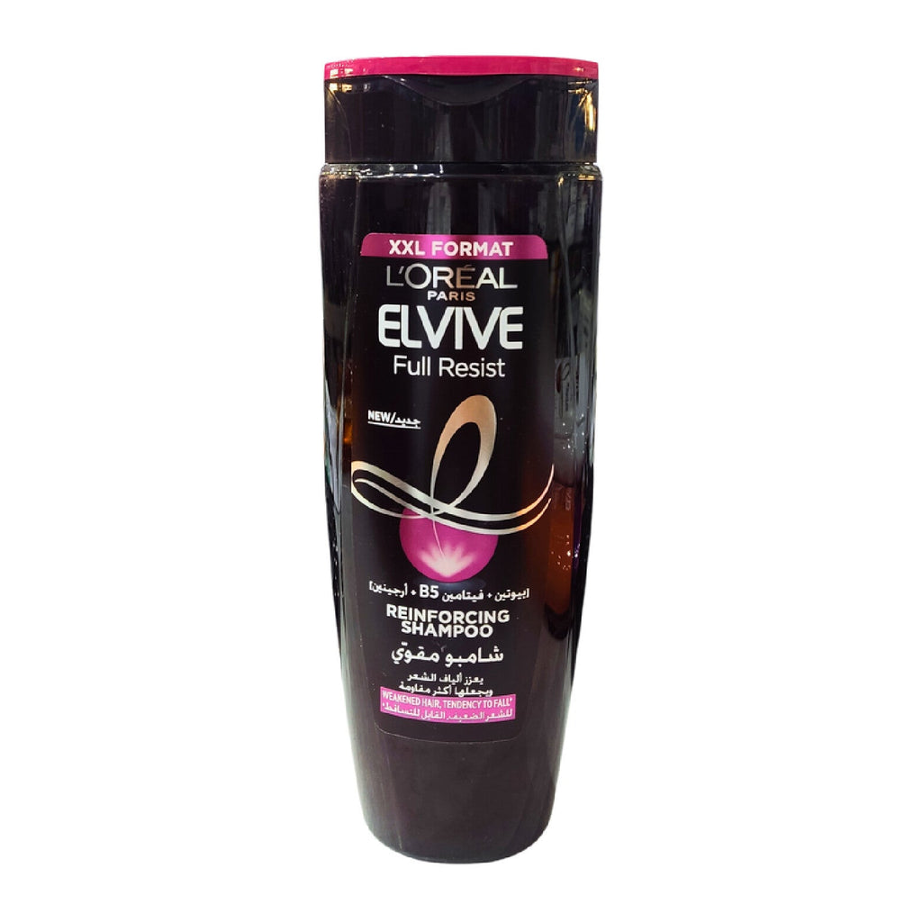 L’Oréal Full Resist Shampoo 600ml – Enriched with Biotin & Arginine