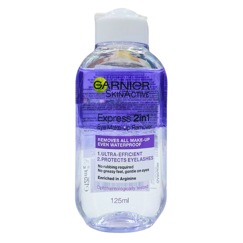 Garnier Dual-Action Eye Make-Up Remover – Express Clean (125ml)