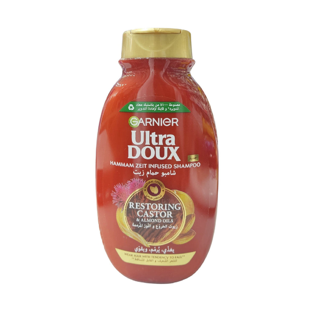 Ultra Doux Hydrating Castor Hammam Shampoo 200ML