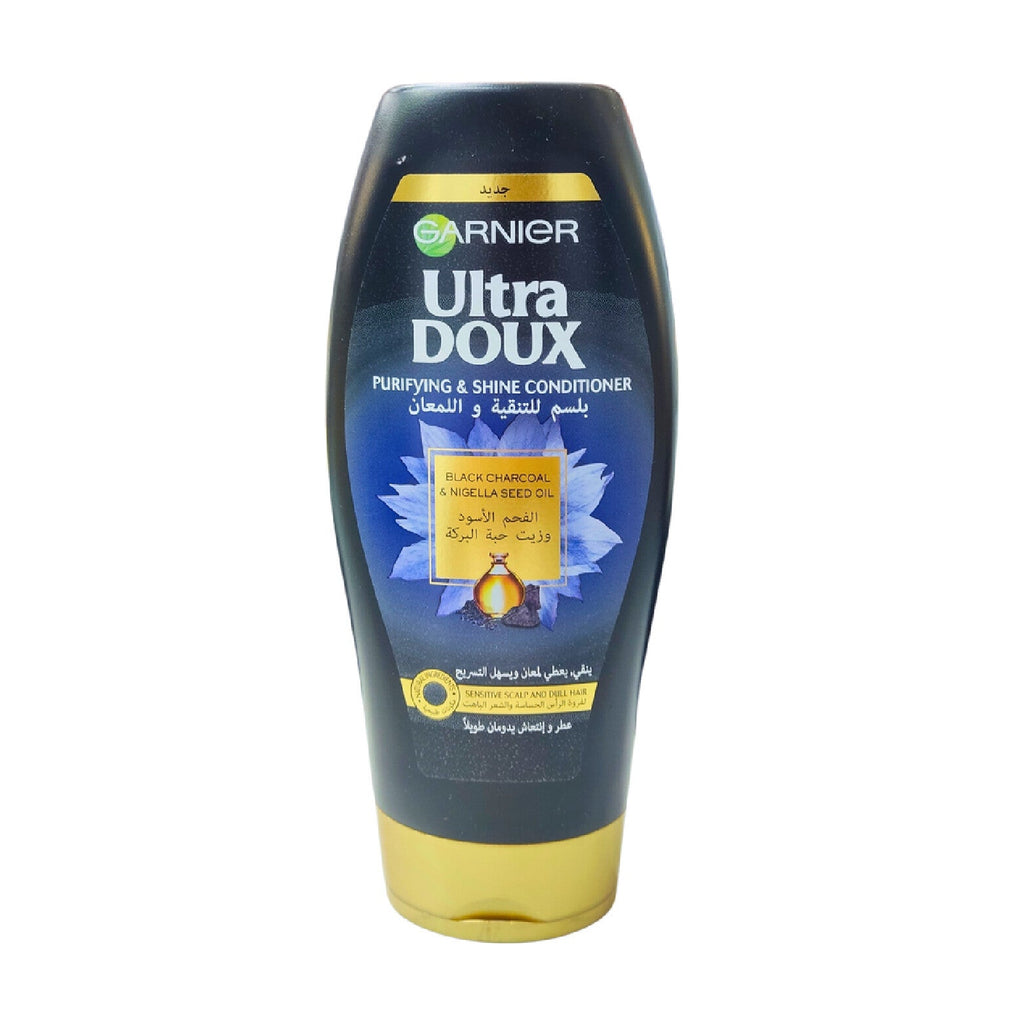Ultra Doux Black Charcoal & Seed Oil Nourishing Conditioner 400ML